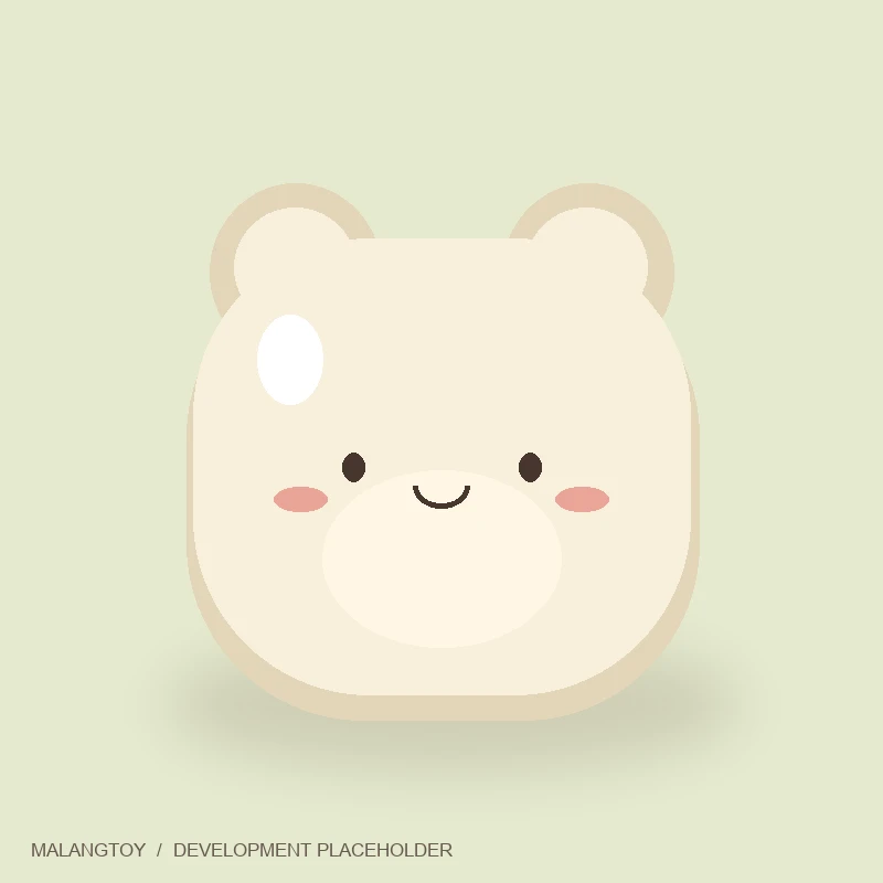Milk Bear Squishy original concept illustration — DEVELOPMENT PLACEHOLDER